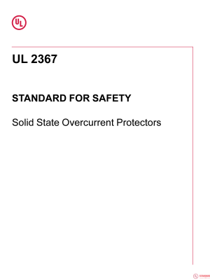 UL 2367 PDF UL 2367 PDF